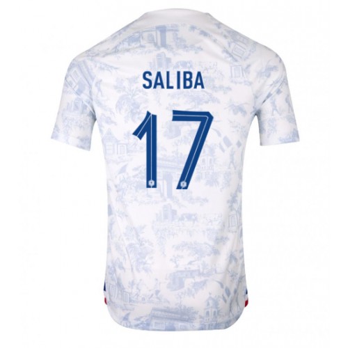 Pánský Fotbalový dres Francie William Saliba #17 MS 2022 Venkovní Krátký Rukáv